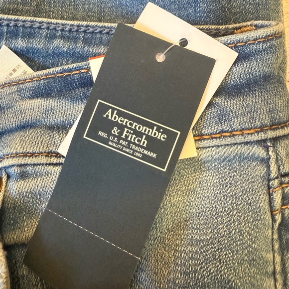 Abercrombie & Fitch High Rise Super Skinny Ankle Womens Jeans Size 26 - Picture 4 of 11